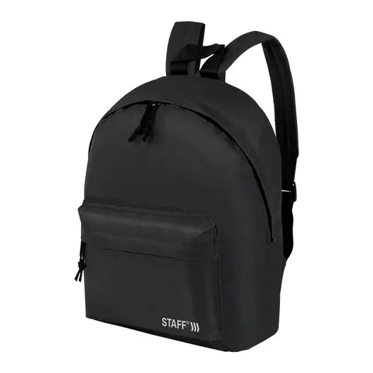Рюкзак STAFF STREET универсальный, черный, 38x28x12 см, 226370, фото 1