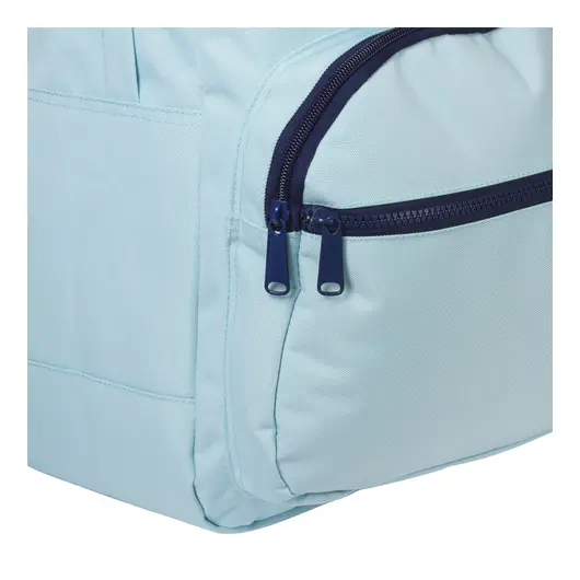 Рюкзак BRAUBERG молодежный, с отделением для ноутбука, &quot;Урбан&quot;, голубой меланж, 42х30х15 см, 227087, фото 9