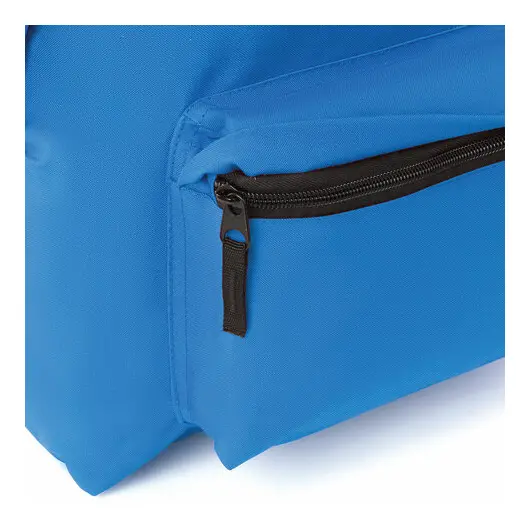 Рюкзак BRAUBERG, универсальный, сити-формат, один тон, голубой, 20 литров, 41х32х14 см, 225374, фото 11