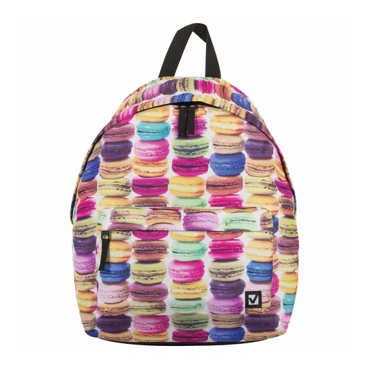Рюкзак BRAUBERG, универсальный, сити-формат, разноцветный, Сладости, 20 литров, 41х32х14 см, 225370, фото 13