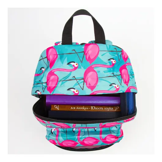 Рюкзак BRAUBERG, универсальный, сити-формат, Фламинго, 20 литров, 41х32х14 см, 228854, фото 17