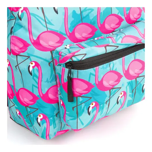 Рюкзак BRAUBERG, универсальный, сити-формат, Фламинго, 20 литров, 41х32х14 см, 228854, фото 13