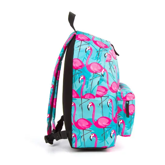 Рюкзак BRAUBERG, универсальный, сити-формат, Фламинго, 20 литров, 41х32х14 см, 228854, фото 8