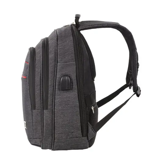 Рюкзак BRAUBERG URBAN универсальный, с отделением для ноутбука, USB-порт, Progress, 48х14х34 см, 229873, фото 23