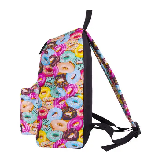 Рюкзак BRAUBERG, универсальный, сити-формат, Donuts, 20 литров, 41х32х14 см, 228862, фото 15