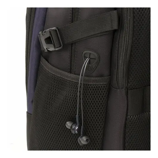 Рюкзак BRAUBERG URBAN универсальный, с отделением для ноутбука, крепление на чемодан, Practic, 48х20х32 см, 229874, фото 17