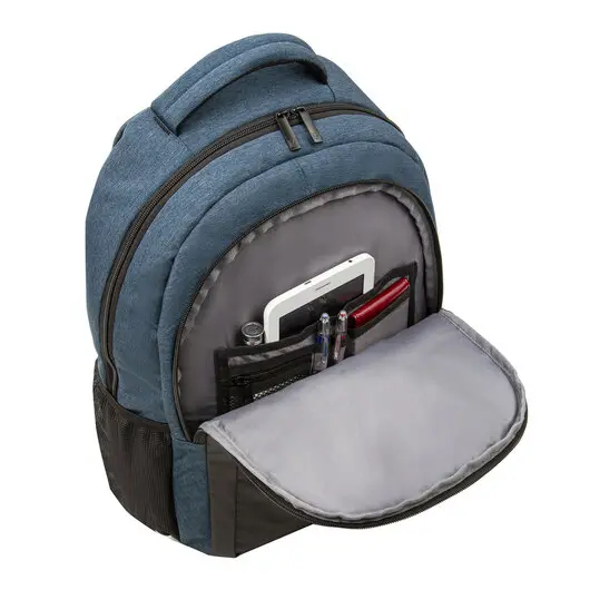 Рюкзак BRAUBERG URBAN универсальный, с отделением для ноутбука, USB-порт, Denver, синий, 46х30х16 см, 229893, фото 17