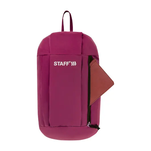 Рюкзак STAFF AIR компактный, бордовый, 40х23х16 см, 270290, фото 6