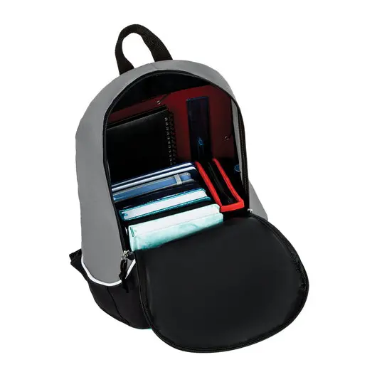 Рюкзак STAFF FLASH универсальный, черно-серый, 40х30х16 см, 270294, фото 6