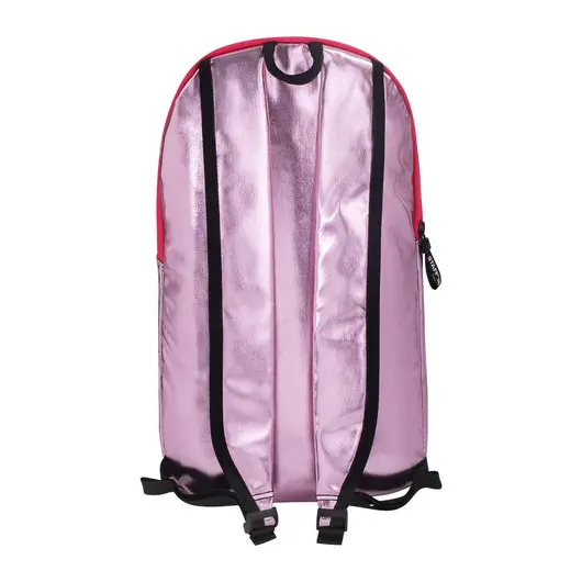Рюкзак STAFF FASHION AIR компактный, блестящий, &quot;КРАШ&quot;, розовый, 40х23х11 см, 270301, фото 5