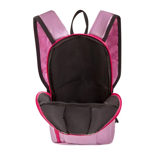 Рюкзак STAFF FASHION AIR компактный, блестящий, &quot;КРАШ&quot;, розовый, 40х23х11 см, 270301, фото 6