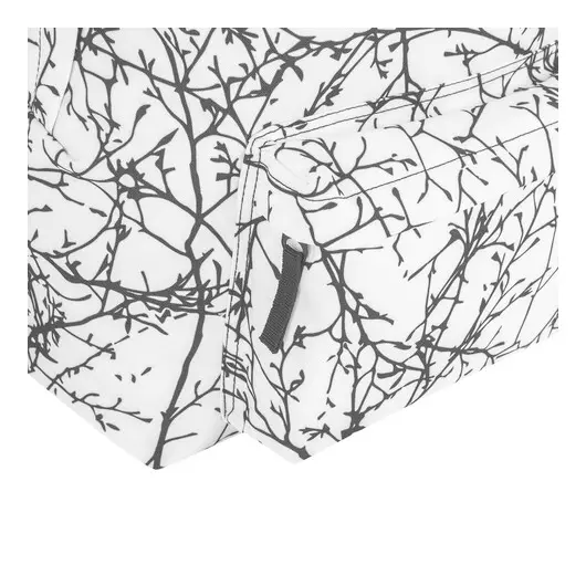 Рюкзак BRAUBERG универсальный, сити-формат, &quot;Twigs on white&quot;, 20 литров, 41х32х14 см, 270794, фото 6