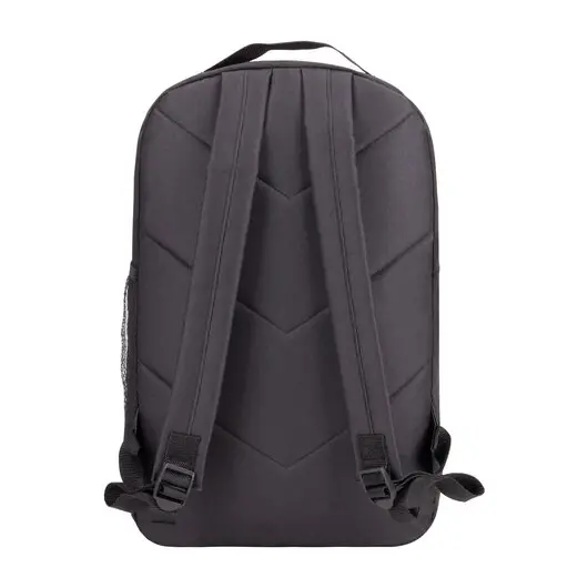 Рюкзак STAFF STRIKE универсальный, 3 кармана, черный с салатовыми деталями, 45х27х12 см, 270785, фото 6