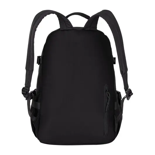 Рюкзак BRAUBERG FUSION универсальный, с отделением для ноутбука, карман-антивор, черный, 43х30х14 см, 271656, фото 9