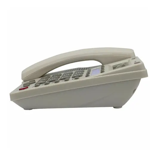 Телефон RITMIX RT-550 white, АОН, спикерфон, память 100 ном., тональный/импульсный режим, белый, 80002154, фото 3
