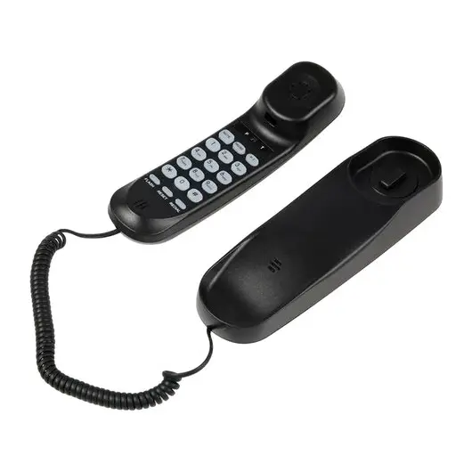 Телефон RITMIX RT-002 black, удержание звонка, тональный/импульсный режим, повтор, черный, 80002229, фото 3