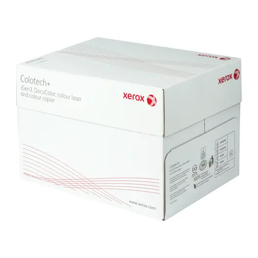 Бумага XEROX COLOTECH PLUS, А4, 100 г/м2, 500 л., для полноцветной лазерной печати, А++, Австрия, 170% (CIE), 003R98842, фото 2