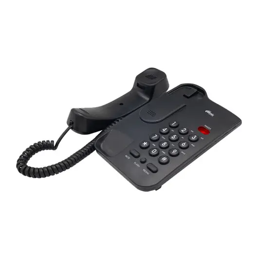 Телефон RITMIX RT-311 black, световая индикация звонка, тональный/импульсный режим, повтор, черный, 80002231, фото 2