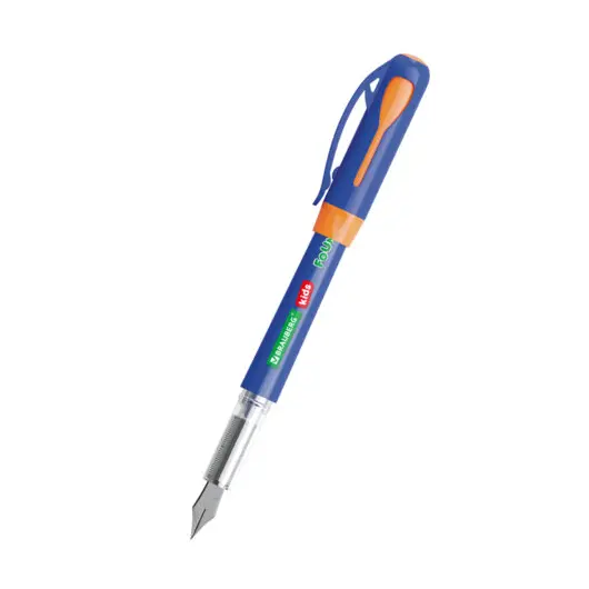 Ручка перьевая с 10 сменными картриджами, иридиевое перо, BRAUBERG KIDS, 143955, фото 2