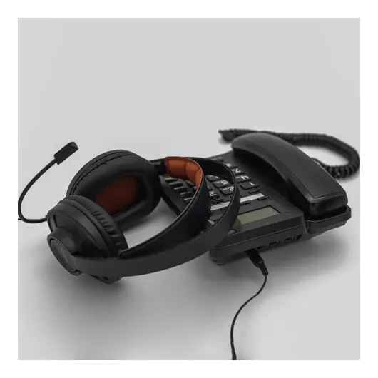 Телефон RITMIX RT-550 black, АОН, спикерфон, память 100 номеров, тональный/импульсный режим, 80001483, фото 4