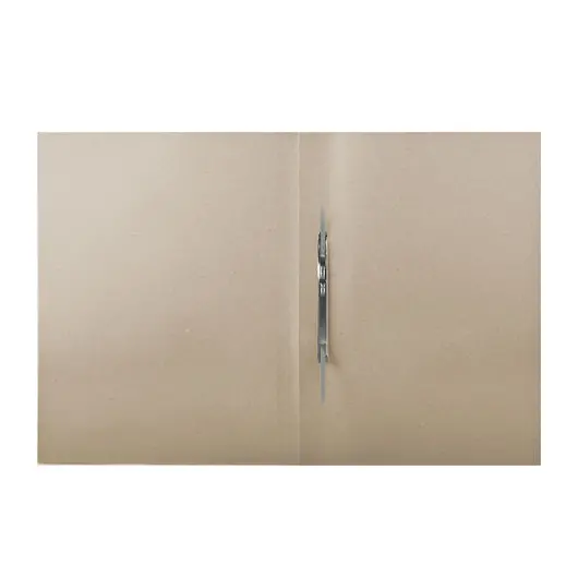 Скоросшиватель картонный мелованный ОФИСМАГ, гарантированная плотность 320 г/м2, белый, до 200 листов, 127820, фото 3