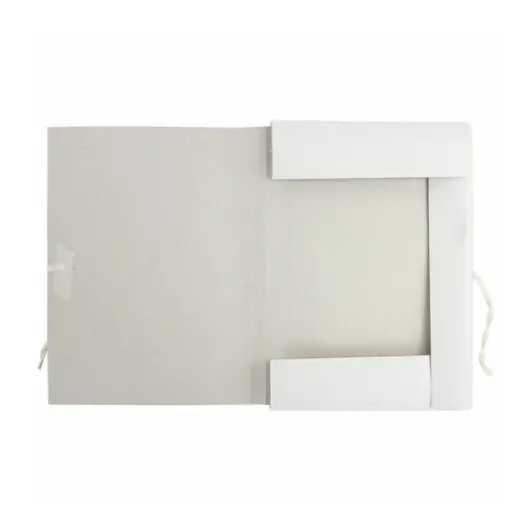 Папка для бумаг с завязками картонная ОФИСМАГ, гарантированная плотность 280 г/м2, до 200 листов, 124569, фото 3
