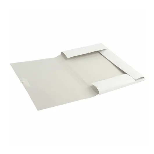 Папка для бумаг с завязками картонная ОФИСМАГ, гарантированная плотность 280 г/м2, до 200 листов, 124569, фото 4
