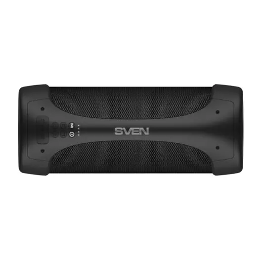 Колонка портативная SVEN PS-370, 2.0, 40 Вт, Bluetooth, FM, USB, microSD, черная, SV-020408, фото 4