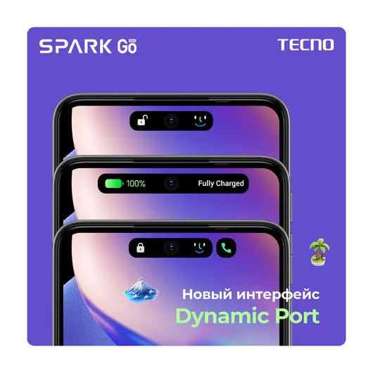 Смартфон TECNO SPARK GO, 2 SIM, 6,56&quot;, 4G, 13+2/5 Мп, 3/64 ГБ, черный, пластик, TCN-B, TCN-BF7N.64.ENB, фото 13