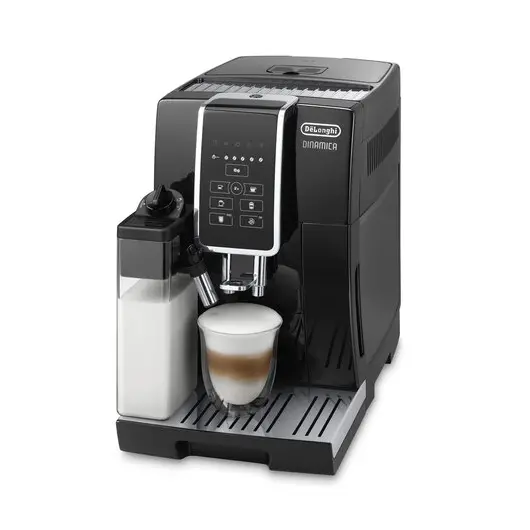 Кофемашина DELONGHI Dinamica ECAM350.50.B, 1450Вт, объем 1,8л, автокапучинатор, черна, фото 1