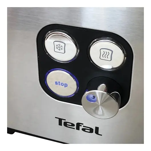 Тостер TEFAL TT420D30, 900 Вт, 2 тоста, 7 режимов, сталь, серебристый, 8000035884, фото 6
