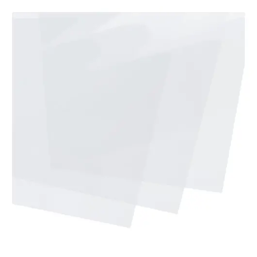 Обложки пластиковые для переплета, А4, КОМПЛЕКТ 100 шт., 150 мкм, прозрачные, ОФИСМАГ, 530824, фото 3