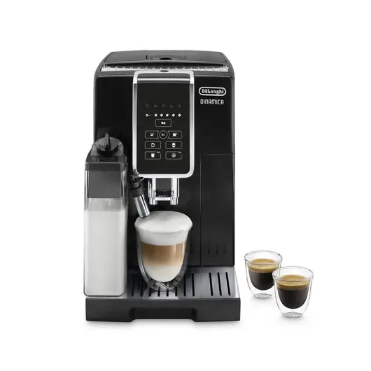 Кофемашина DELONGHI Dinamica ECAM350.50.B, 1450Вт, объем 1,8л, автокапучинатор, черна, фото 2