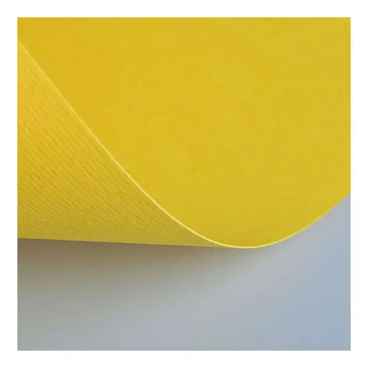Бумага (картон) для творчества (1 лист) Fabriano Elle Erre А2+ 500х700 мм, 220 г/м2, желтый, 42450707, фото 1