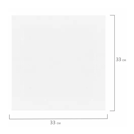 Салфетки бумажные 2-х слойные, 33x33 см, 200 штук в упаковке, 1/4 сложения, LAIMA, белые, 115402, фото 5