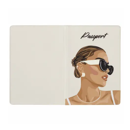 Обложка для паспорта &quot;Cool Mix&quot;, 10 дизайнов ассорти, цветной принт, ПВХ, STAFF, 238340, фото 22