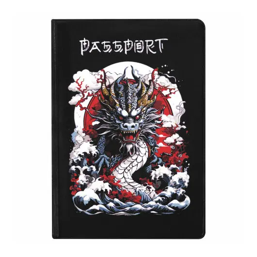 Обложка для паспорта &quot;Cool Mix&quot;, 10 дизайнов ассорти, цветной принт, ПВХ, STAFF, 238340, фото 13