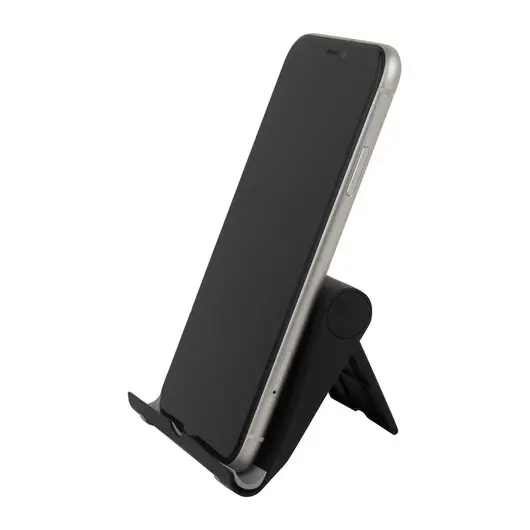 Подставка для телефона / смартфона / планшета настольная, MOBILITY, черная, УТ000032805, фото 5
