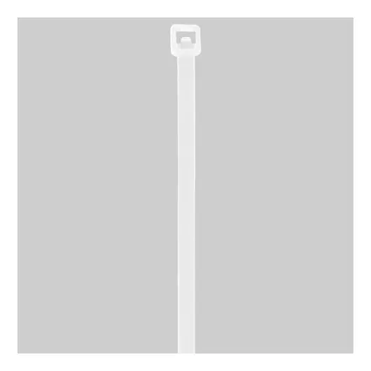 Стяжка (хомут) нейлоновая сверхпрочная POWER LOCK, 2,5х100 мм, КОМПЛЕКТ 100 шт., белая, SONNEN, 607918, фото 9