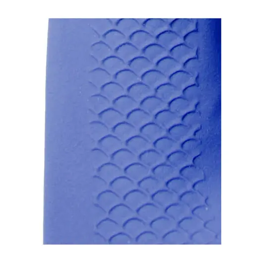 Перчатки латексные КЩС, сверхпрочные, плотные, хлопковое напыление, размер 8,5-9 L, большой, синие, HQ Profiline, 74735, фото 3