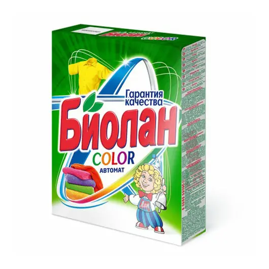 Стиральный порошок-автомат 350 г, БИОЛАН Color, фото 1