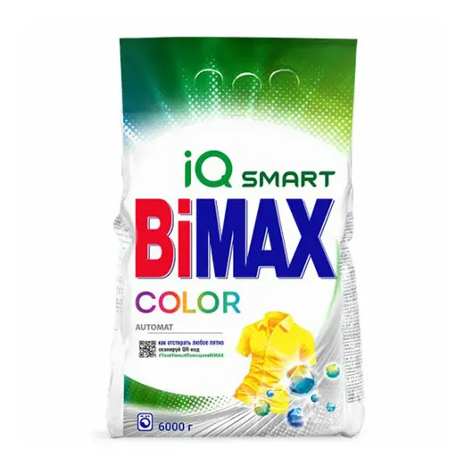 Стиральный порошок-автомат 6 кг, BIMAX Color, фото 1