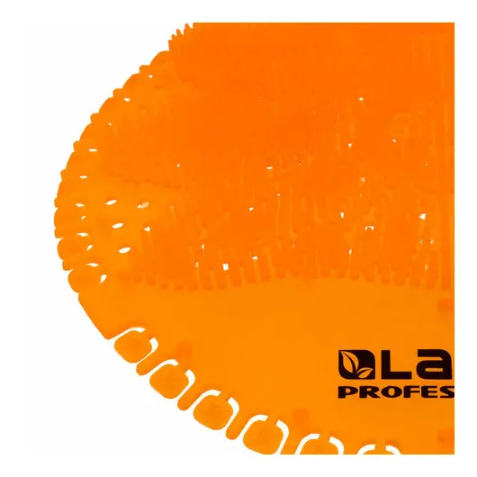 Дезодоратор коврик для писсуара оранжевый, аромат Манго, LAIMA Professional, на 30 дней, 608899, фото 3