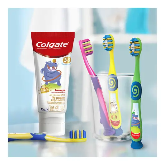 Зубная щетка детская (2-5 лет) COLGATE, супер мягкая, 8718951414181, фото 12