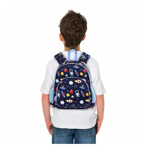 Рюкзак BRAUBERG KIDS PLAY детский, 1 отделение, 3 кармана, &quot;In space&quot;, 29х23х12 см, 272051, фото 7